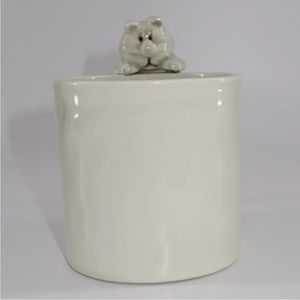 Vintage, NWT Fitz and Floyd Catnap Mug Cat with Fish